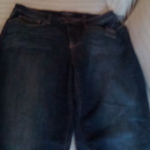 Lucky Brand Zoe Straight High Rise Stretch Jeans